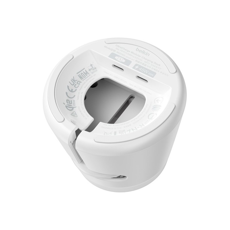 Ładowarka modułowa 3w1 Qi2 25W biała