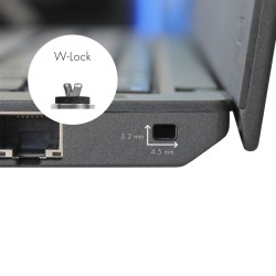 Dicota Security Cable Wedge lock Ultra Slim - keyed