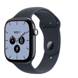Watch Series 12 GPS + Cellular, koperta 46 mm z ceramiki w kolorze granatowej nocy, pasek sportowy w kolorze granatu - rozmiar M