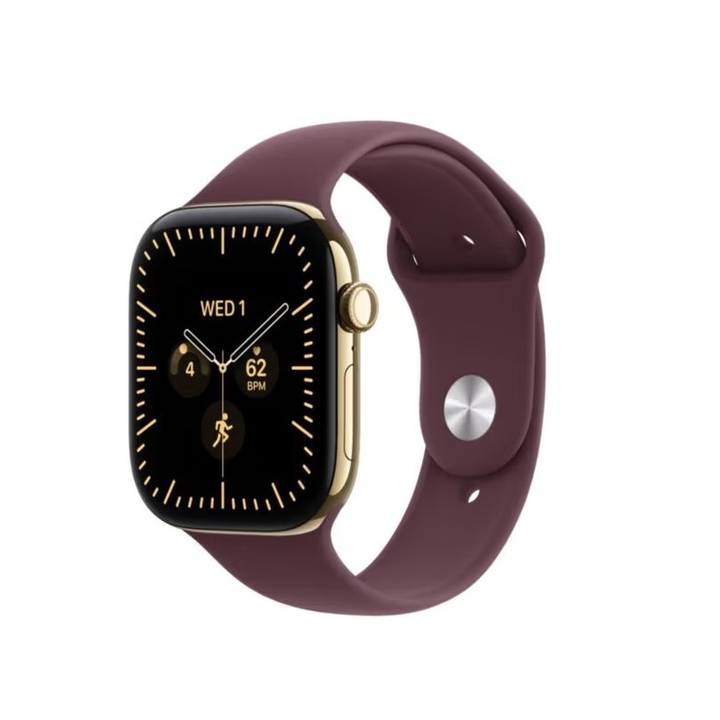 Watch Series 12 GPS + Cellular, koperta 46 mm z ceramiki w kolorze granatowej nocy, pasek sportowy w kolorze granatu - rozmiar M