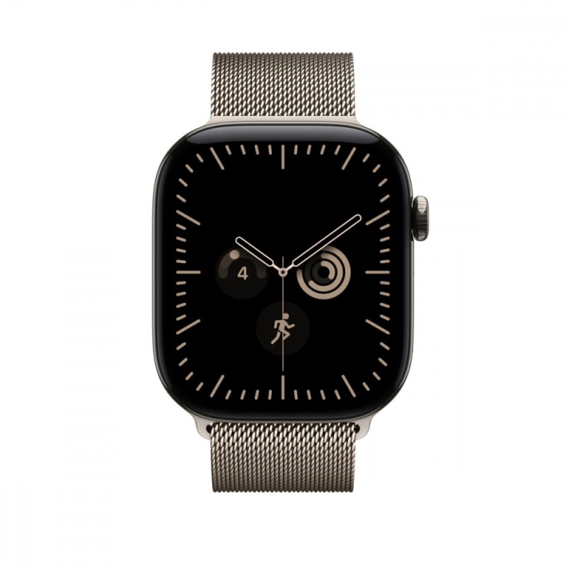 Bransoleta mediolańska w kolorze naturalnym do koperty 46 mm - rozmiar M/L
