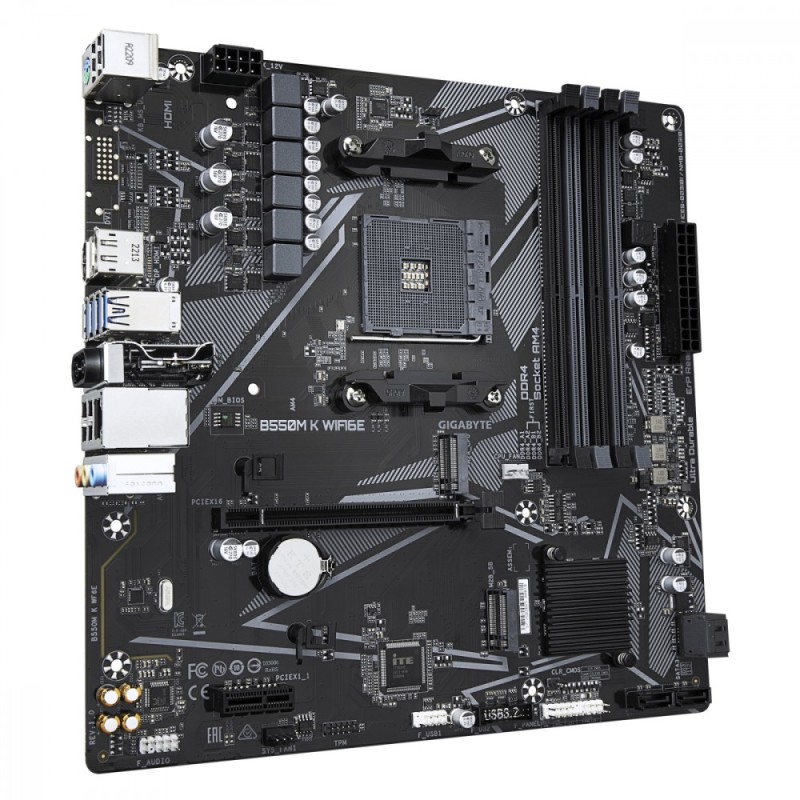 Płyta główna B550M K WIFI6E AM4 4DDR 4 mATX