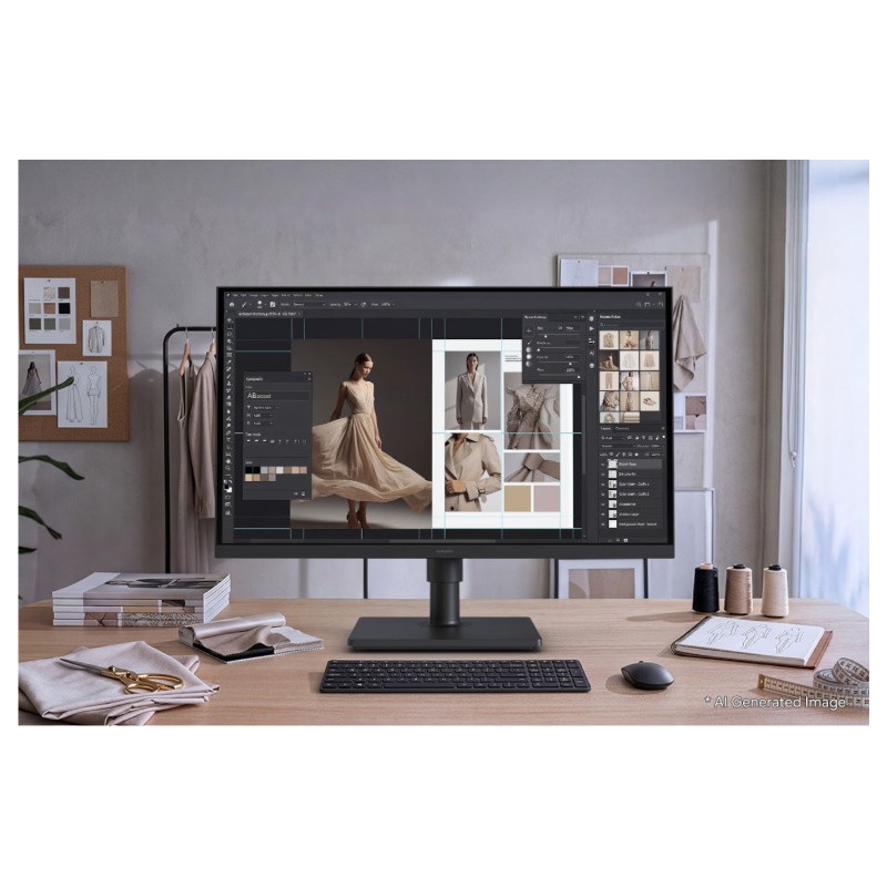 Monitor 32 cali Viewfinity S80UH IPS 3840x2160 UHD 16:9 1xHDMI 1xDP 1xUSB-C 90W 3xUSB-A Easy Connection KVM PIP/PBP 5ms 60Hz HAS