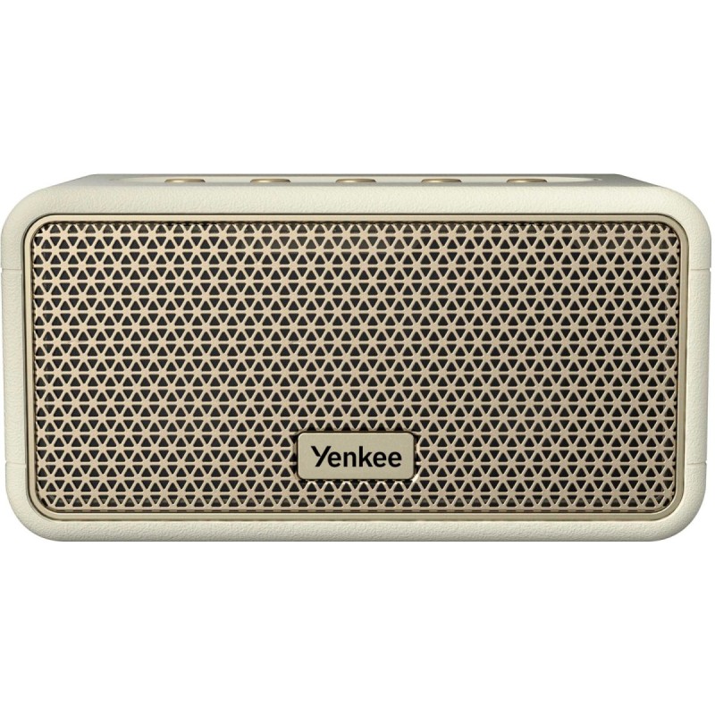 Głośnik RETRO MAMBO S beżowy Moc 20W, IPX4, TWS, BT, Aku.4400mAh