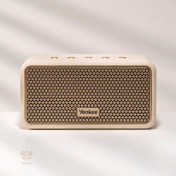 Głośnik RETRO MAMBO S beżowy Moc 20W, IPX4, TWS, BT, Aku.4400mAh