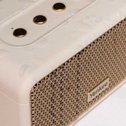 Głośnik RETRO MAMBO S beżowy Moc 20W, IPX4, TWS, BT, Aku.4400mAh