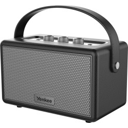 Głośnik RETRO MAMBO L czarny moc 45W,IPX4,TWS,BT,USB, akumulator 5000mAh