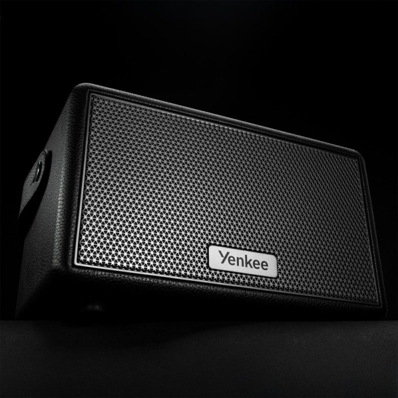 Głośnik RETRO MAMBO L czarny moc 45W,IPX4,TWS,BT,USB, akumulator 5000mAh