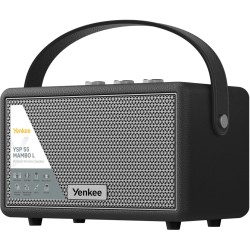 Głośnik RETRO MAMBO L czarny moc 45W,IPX4,TWS,BT,USB, akumulator 5000mAh