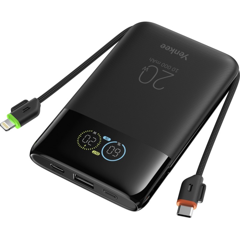 PowerBank do Samolotu YPB 1051 JetGo 10000mAh, PD 20W, USB C/A/L
