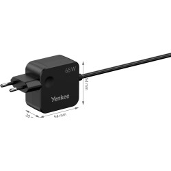 Zasilacz Ładowarka 65W USB-C YAU NTC65 PD 65W, kabel 1.8m