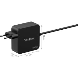 Zasilacz Ładowarka 100W USB-C YAU NTC100 PD 100W,kabel 1.8m