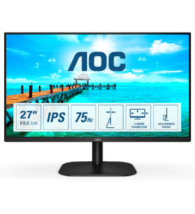 AOC 27B2H/EU - 27'' IPS Full HD 4ms 75Hz 1xHDMI, 1xD-Sub, VESA 100