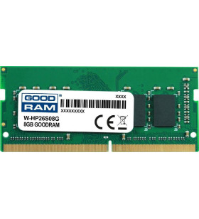 Pamięć SODIMM DDR4 GOODRAM 8GB 2666MHz ded. do HP (W-HP26S08G)
