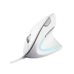 Trust Mysz przewodowa Verto Ergo biała
