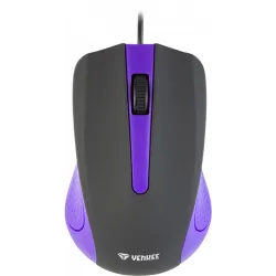 YENKEE Mysz przewodowa USB, 3 przyciski, gumowana powierzchnia