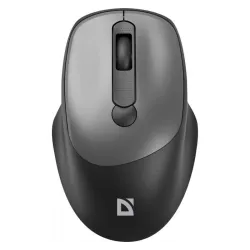 Defender Mysz bezprzewodowa silent click FEAM MM-296 RF 1600 DPI Szara