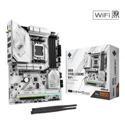 ASRock Płyta główna B850 Steel Legend WiFi AM5 4DDR5 ATX