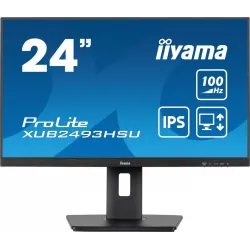IIYAMA Monitor 24 cale XUB2493HSU-B7,IPS.HDMI.DP.2x2W.USBx2,300cd