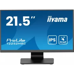 IIYAMA Monitor 22 cale T2252MSC-B2AG 10 PKT. POJ,IPS,HDMI,DP,2x1W,7H,2xUSB,