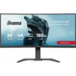 IIYAMA Monitor G-Master 34 cale GCB3484WQSU-B1,VA,UWQHD,180Hz, HDR400,