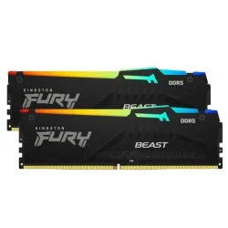 Kingston Pamięć DDR5 Fury Beast Black RGB 64GB(2*32GB)/5600 … | PartsPC.pl