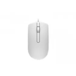 Dell Przewodowa mysz optyczna USB biała MS116