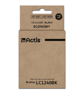 Tusz ACTIS KB-1240Bk (zamiennik Brother LC1240BK/LC1220BK Standard 19 ml 600 stron, czarny)