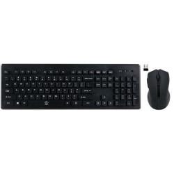 Zestaw bezprzewodowy klawiatura + mysz Rebeltec MILLENIUM czarny