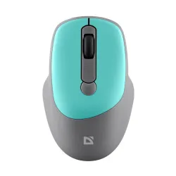 Mysz bezprzewodowa defender feam mm-296 optyczna bezklikowa silent 1600dpi mięta