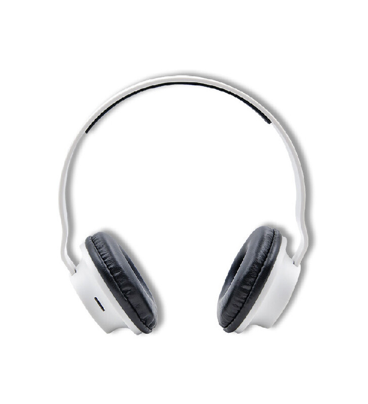 Qoltec Słuchawki bezprzewodowe Loud Wave z mikrofonem BT 5.0 JL Białe
