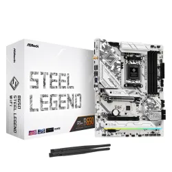ASRock Płyta główna B650 STEEL LEGEND WIFI AM5 4DDR5 HDMI/DP M.2 ATX