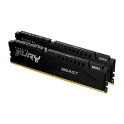 Kingston Pamięć DDR5 Fury Beast 128GB(2*64GB)/5600 CL40 czarna