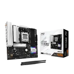 ASRock Płyta główna A620AM PRO RS WIFI AM5 4DDR5 HDMI/DP M.2 mATX