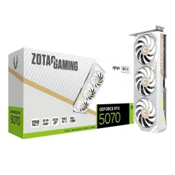 ZOTAC Karta graficzna GeForce RTX 5070 AMP 12GB GDDR7 192bit 3DP/HDMI biała