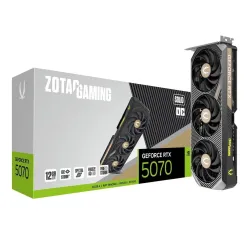 ZOTAC Karta graficzna GeForce RTX 5070 SOLID OC 12GB GDDR7 192bit 3DP/HDMI