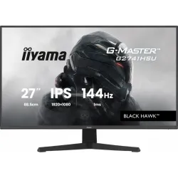 IIYAMA Monitor 27 cali G2741HSU-B1 IPS,FHD,144Hz,1ms,2xUSB, 350cd,HDMI,DP