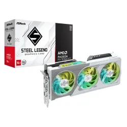 ASRock Karta graficzna Radeon RX 9060 XT STEEL LEGEND 16GB GDDR6 128bit