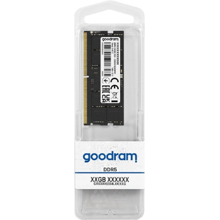 GOODRAM 16GB 1x16GB 4800MHz DDR5 CL40 SODIMM