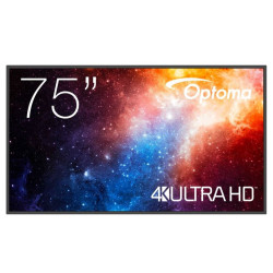 Optoma Monitor wielkoformatowy 75 cali N3751K matowy