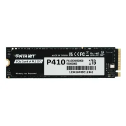 Patriot Dysk SSD 1TB P410 PCIe M.2 Gen4 x4 NVMe 1.4 2280 5000/4500MB/s