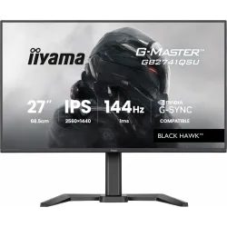 IIYAMA Monitor 27 cali GB2741QSU-B1 IPS,QHD,144Hz,1ms,2xUSB, Adaptive