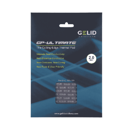 Termopad Gelid Ultimate 120x120x2mm TP-GP04-S-D