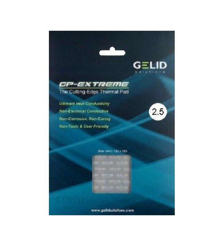 Termopad Gelid Extreme 120x120x2.5mm TP-GP01-S-F