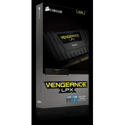 Corsair DDR4 Vengeance LPX 8GB/2400 BLACK CL14-16-16-31 1.20V XMP2.0