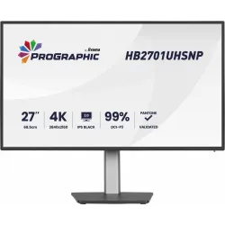 IIYAMA Monitor 27 cali ProGraphic HB2701UHSNP-B1 4K,IPS BLACK
